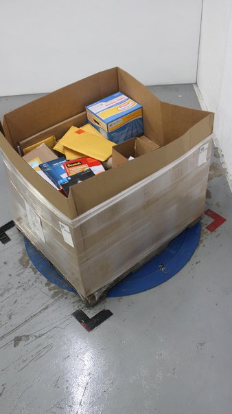 Pallet – 57 Pcs – Office Supplies, Calendars – Like New, New Damaged Box, Damaged/Missing Parts, New, Used, Open Box Like New – Blue Sky, Mead, Case It, X-Acto