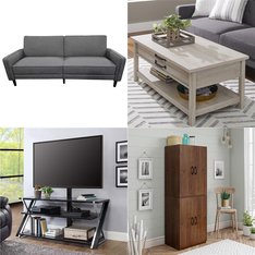 Pallet - 12 Pcs - Living Room, Office, Bedroom, Patio - Overstock - Mainstays, Whalen Furniture