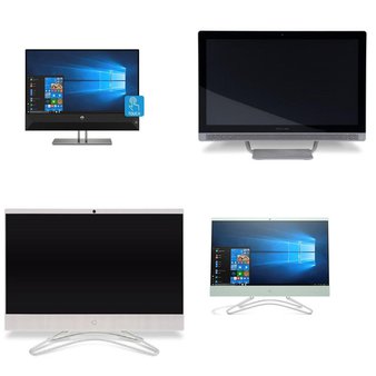 Pallet – 42 Pcs – Desktop Computers – Salvage – HP, DELL, EVOO