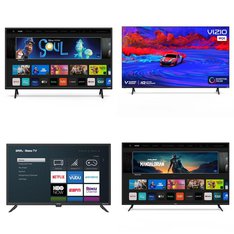 72 Pcs - LED/LCD TVs - Refurbished (GRADE A, GRADE B) - VIZIO, Samsung, LG, Onn