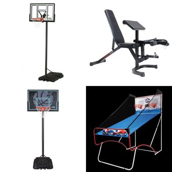 Pallet – 5 Pcs – Outdoor Sports, Exercise & Fitness, Game Room – Customer Returns – EastPoint Sports, CAP, EastPoint, Lifetime