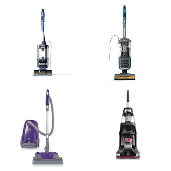 CLEARANCE! 2 Pallets – 27 Pcs – Vacuums – Customer Returns – Hoover, Shark, Wyze, Bissell