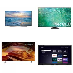 Flash Sale! 6 Pcs – LED/LCD TVs (48″ – 85″) – Refurbished (GRADE A, GRADE B) – VIZIO, Sony, Element Electronics, Samsung