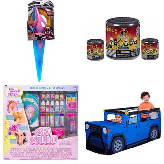 231 Pcs – Toys – Open Box Like New, New, Like New, New Damaged Box, Used – Retail Ready – Power Rangers, It’s So Me, Mashems, Star Wars