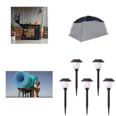 Pallet - 4 Pcs - Pools & Water Fun, Other, Grills & Outdoor Cooking, Patio & Outdoor Lighting / Decor - Customer Returns - Mm, Floatation IQ, Ozark Trail