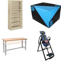 Pallet - 11 Pcs - Exercise & Fitness, Toasters & Ovens, Hardware, Storage & Organization - Customer Returns - Sanyo, Seville Classics UltraHD, HON, Better Trends