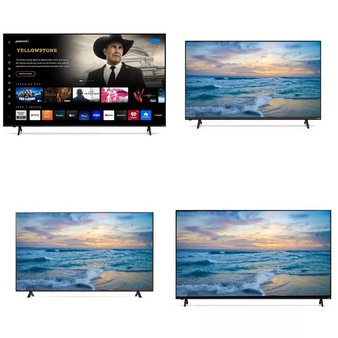 3 Pallets – 65 Pcs – LED/LCD TVs – Refurbished (GRADE A, GRADE B) – Onn, VIZIO, onn., TCL