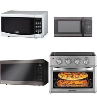 Pallet – 13 Pcs – Microwaves, Bar Refrigerators & Water Coolers – Customer Returns – Hamilton Beach, RCA, Sunbeam, Hamilton