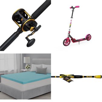 Pallet – 183 Pcs – DVD Discs, Blu-ray Discs, Exercise & Fitness, Action Figures – Overstock – Weider, ECHO BRIDGE, NECA, Paramount
