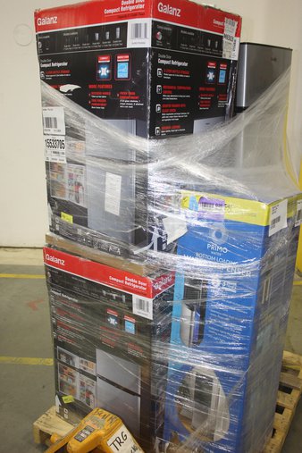 6 Pallets – 39 Pcs – Bar Refrigerators & Water Coolers, Freezers – Untested Customer Returns – Walmart