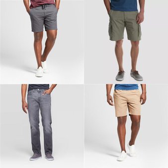 68 Pcs – Men`s Jeans, Pants & Shorts – New – Retail Ready – Goodfellow & Co, Wrangler, Prana, Lee