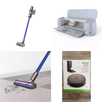 Pallet – 37 Pcs – Vacuums, DVD Discs, Boardgames, Puzzles & Building Blocks – Damaged / Missing Parts / Tested NOT WORKING – Tineco, Shark, Dyson, iRobot