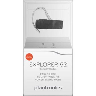 64 Pcs – Plantronics 202340-60 Explorer 52 Bt Headset – Used, Like New – Retail Ready