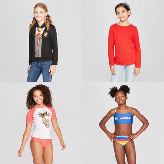 65 Pcs – Clothing -> Girls – New – Retail Ready – Cat & Jack, art class, Harry Potter, Barbie