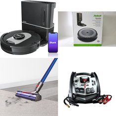 Pallet – 39 Pcs – Vacuums – Damaged / Missing Parts / Tested NOT WORKING – Schumacher, Shark, EverStart, iRobot Roomba