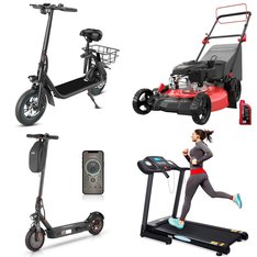 Pallet - 11 Pcs - Exercise & Fitness, Mowers, Powered, Patio - Customer Returns - MaxKare, iScooter, Vecukty, POOBOO