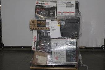 3 Pallets – 61 Pcs – Baby Monitors, Home Security & Safety, Safes, Shredders – Untested Customer Returns – Walmart