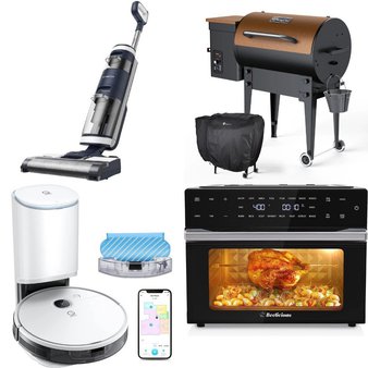 Pallet – 19 Pcs – Toasters & Ovens, Vacuums, Deep Fryers, Grills & Outdoor Cooking – Customer Returns – Paris Rhone, BEELICIOUS, yeedi, Kalorik