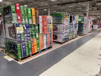 161 Pcs – LED/LCD TVs – Refurbished – Element Electronics, VIZIO, Samsung, LG