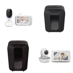 3 Pallets - 104 Pcs - Baby Monitors, Shredders, Ink, Toner, Accessories & Supplies, All-In-One - Untested Customer Returns CL