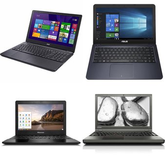 130 Pcs – Salvage Laptop Computers – HP, ACER, Asus, HISENSE