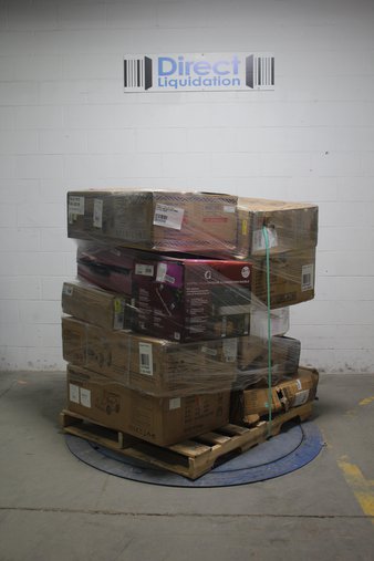3 Pallets – 56 Pcs – Monitors, Vehicles, Vehicles, Trains & RC, Powered – Untested Customer Returns – Walmart