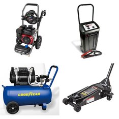 Pallet - 10 Pcs - Pressure Washers, Automotive Accessories, Power Tools - Customer Returns - Black Max, Schumacher Electric, Black Jack, Goodyear