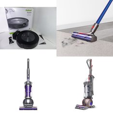 Pallet - 14 Pcs - Vacuums - Damaged / Missing Parts / Tested NOT WORKING - Dyson, Hoover, iRobot, Bissell