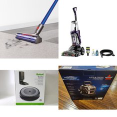 Pallet - 24 Pcs - Vacuums - Damaged / Missing Parts / Tested NOT WORKING - Hoover, Dyson, Bissell, Shark