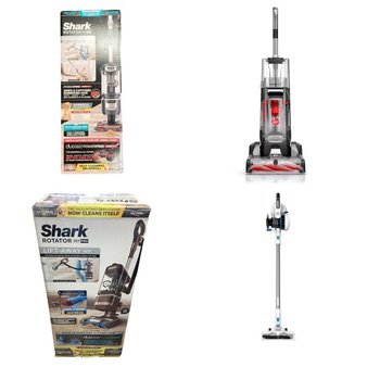Pallet – 10 Pcs – Vacuums – Customer Returns – Bissell, Shark, Hoover, Hart