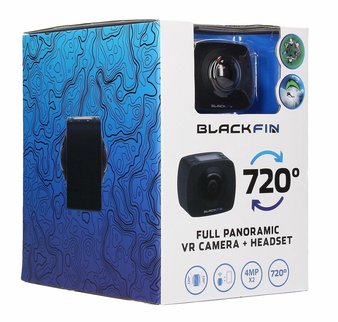 50 Pcs – Black Fin BF-720AM 720 VR Action Camera & Headset – Refurbished (GRADE A)