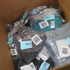 1 Parcel Box - 46 Pcs - Like New and New Apparel - Jeans, Pants & Shorts, Dress Shirts, Dresses & Skirts - JC Penney