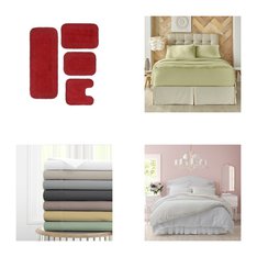 3 Pallets - 905 Pcs - Curtains & Window Coverings, Decor, Bath, Sheets, Pillowcases & Bed Skirts - Like New or New Customer Returns - JC Penney