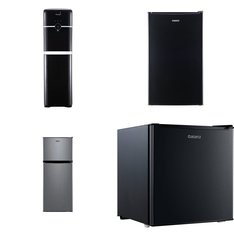 Pallet - 6 Pcs - Refrigerators, Bar Refrigerators & Water Coolers - Customer Returns - Galanz, Primo Water