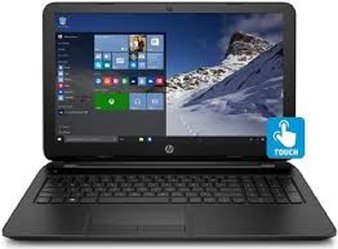 19 Pcs – HP Black 15.6″ 15-f337wm Touch Laptop PC w AMD A8-6410 4GB Memory 500GB Drive – Refurbished (GRADE C)