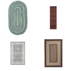3 Pallets - 344 Pcs - Rugs & Mats, Curtains & Window Coverings, Decor, Sheets, Pillowcases & Bed Skirts - Like New or New Customer Returns - JC Penney