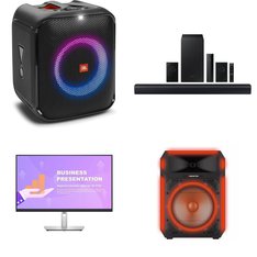 Pallet – 15 Pcs – Portable Speakers, Monitors, Speakers – Customer Returns – Monster, Samsung, DELL, JBL