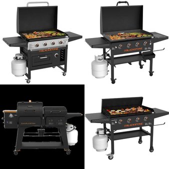 6 Pallets – 46 Pcs – Grills & Outdoor Cooking – Customer Returns – Blackstone, Expert Grill, Coleman, Pit Boss