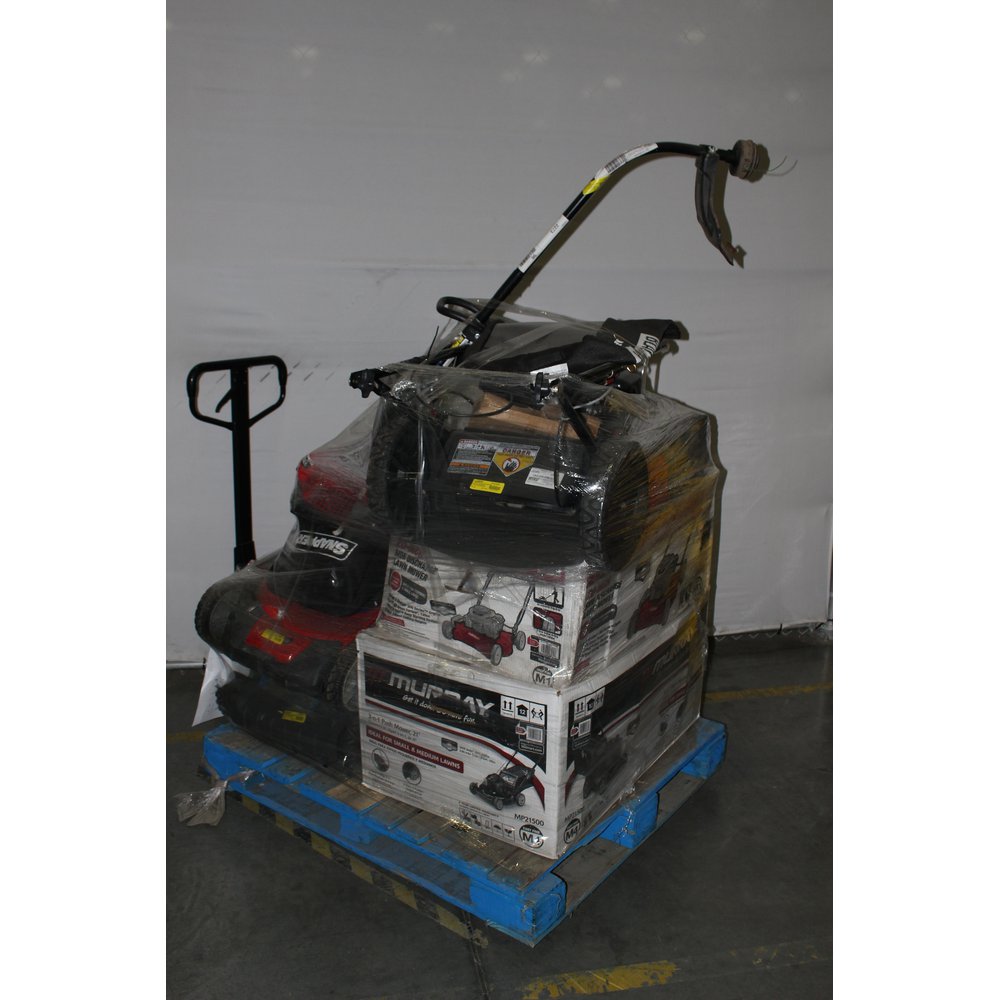 Walmart Pallet 6 Pcs Lawn Mowers Customer Returns