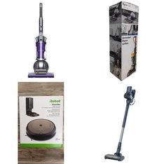 Pallet - 14 Pcs - Vacuums - Damaged / Missing Parts / Tested NOT WORKING - Hoover, Dyson, Bissell, Shark