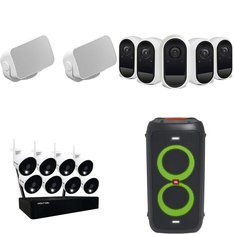 Pallet – 42 Pcs – Monitors, Speakers, Microsoft – Damaged / Missing Parts / Tested NOT WORKING – Samsung, onn., Onn, Microsoft