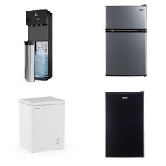 Pallet - 8 Pcs - Freezers, Refrigerators, Bar Refrigerators & Water Coolers - Customer Returns - HISENSE, Avalon, Igloo, Galanz