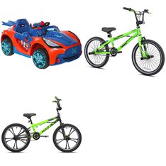 Flash Sale! Pallet – 9 Pcs – Vehicles, Cycling & Bicycles – Overstock – Spider-Man