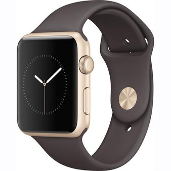 25 Pcs – Apple Watch Gen 2 Series 1 42mm Gold Aluminum – Cocoa Sport Band MNNN2LL/A – Refurbished (GRADE A – Original Box) – Smartwatches