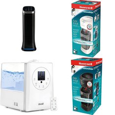 Pallet - 37 Pcs - Humidifiers / De-Humidifiers, Accessories - Customer Returns - Honeywell, LEVOIT, Shanhu Foshan