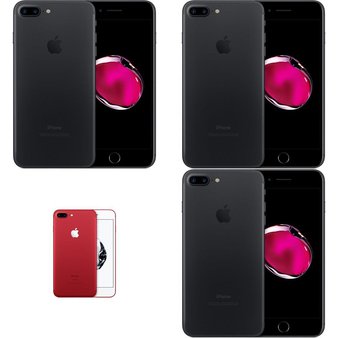 15 Pcs – Apple iPhone 7 – Refurbished (GRADE C – Locked) – Models: MNQW2LL/A, MNQH2LL/A – TF, MNC72LL/A, MN8K2LL/A – TF