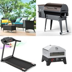 Pallet - 7 Pcs - Patio, Grills & Outdoor Cooking, Hedge Clippers & Chainsaws, Cycling & Bicycles - Customer Returns - WUKETIN, Naipo, Gymax, KingChii