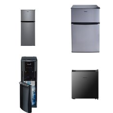 Pallet - 7 Pcs - Bar Refrigerators & Water Coolers, Freezers, Refrigerators - Customer Returns - HISENSE, Galanz, Primo Water