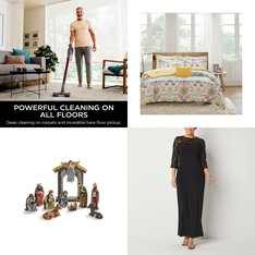 6 Pallets - 739 Pcs - T-Shirts, Polos, Sweaters & Cardigans, Rugs & Mats, Curtains & Window Coverings, Bath - Mixed Conditions - Unmanifested Apparel and Footwear, Unmanifested Home, Window, and Rugs, Sun Zero, Unmanifested Bedding