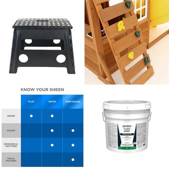 CLEARANCE! 3 Pallets – 36 Pcs – Hardware, Vacuums, Outdoor Play, Power Tools – Customer Returns – ColorPlace, CORE PACIFIC, KidKraft, Better Homes & Gardens